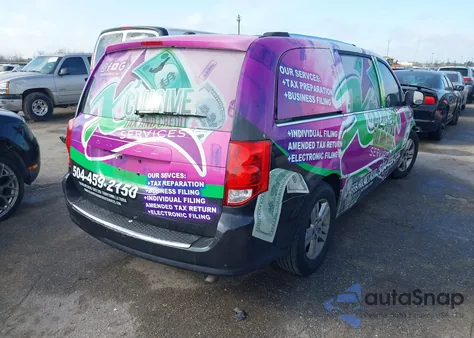 2011 Dodge Grand Caravan Crew из США, поврежденный, VIN 2D4RN5DG3BR646657